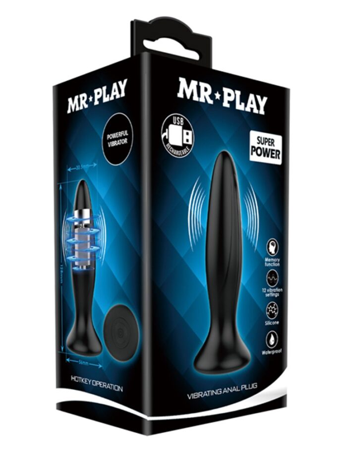 Mr. Play Vibrierender Analplug